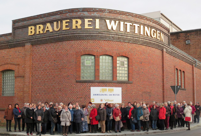 Kreislandfrauenverband besichtigt Brauerei Wittingen